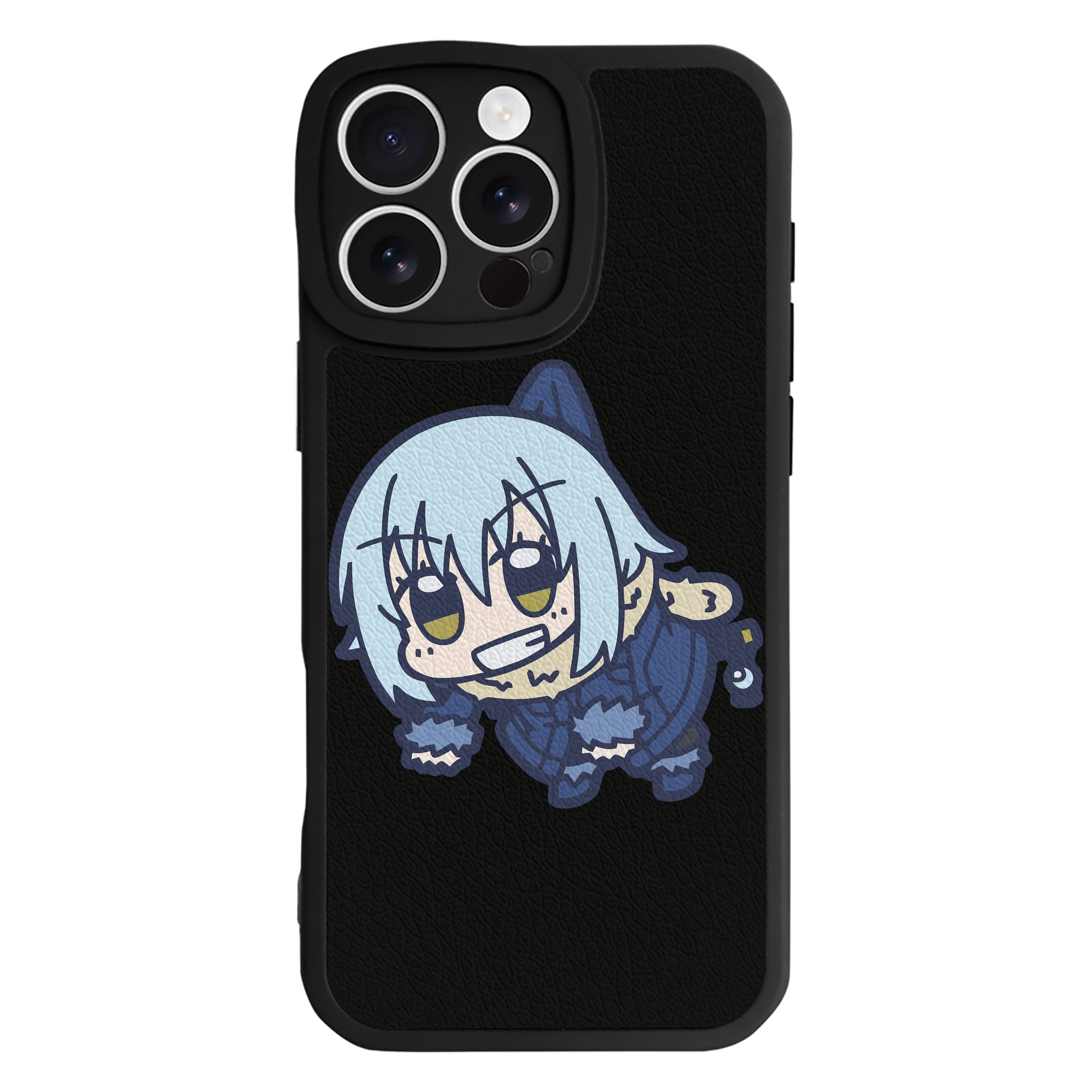 （画像用） 転スラ Regarding Reincarnated to Slime 【iPhone 16シリーズ対応】シリコンスマホケース（レザー調） 材質：シリコン